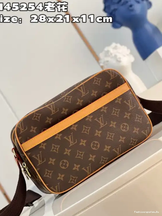 FS CHEAP bag-28*21*11CM LOUIS VUITTON REPORTER 0704